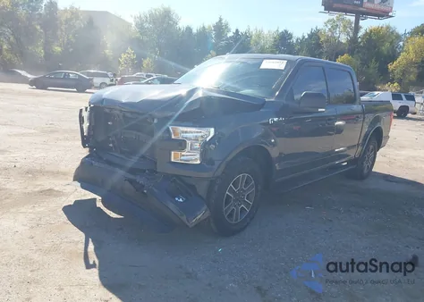 2016 Ford F-150 Xlt из США, поврежденный, VIN 1FTEW1CF3GKD29655